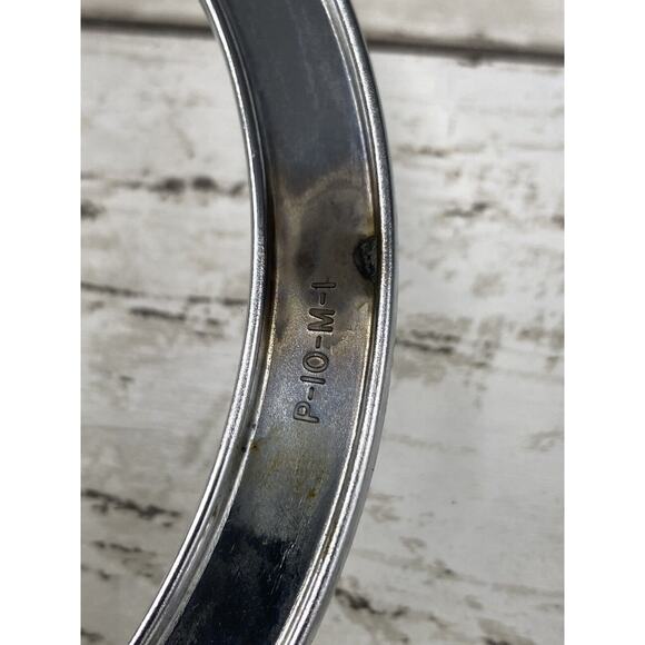 Vintage Corning Ware Pyrex Saucepan Casserole Cradle Trivets 13 & 10" SET OF 2 - Picture 8 of 11